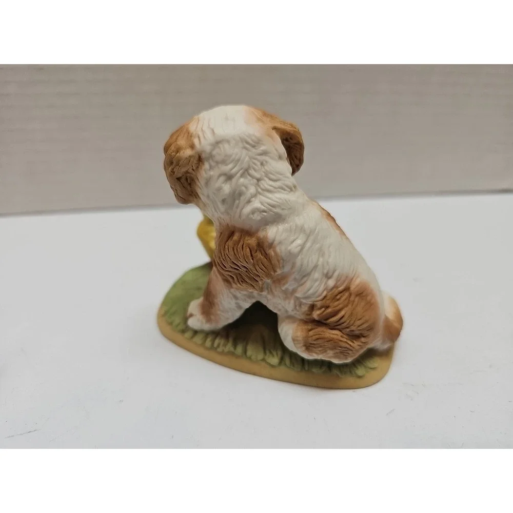 Vintage Porcelain‎ Figurine Dogs HOMCO 1985 A Total Of 4 Dogs....& 1 Duck